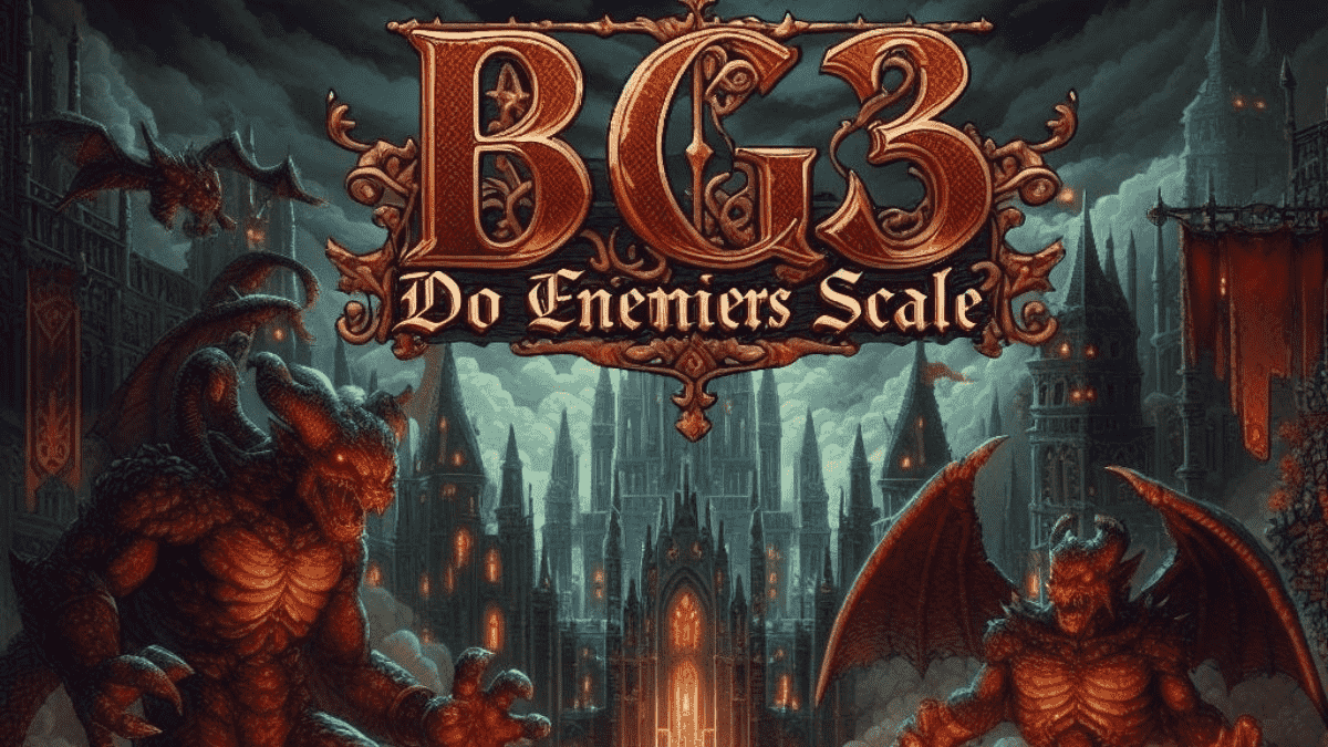 bg3 do enemies scale